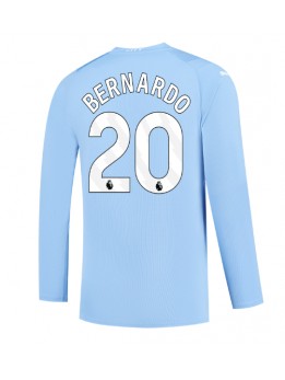 Manchester City Bernardo Silva #20 Replika Hemmakläder 2023-24 Långärmad